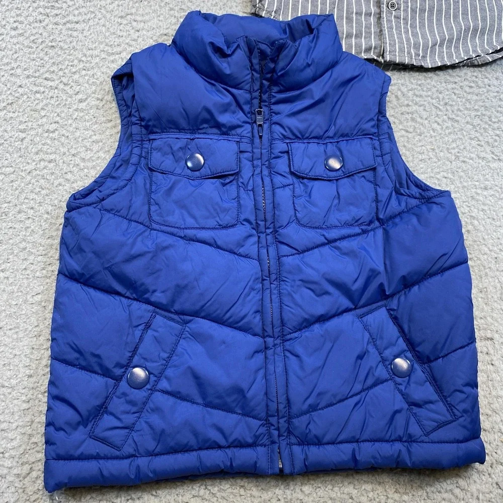Gymboree Outfit Lot Boys 3T Puffer Vest Shirt Hoodie Sweater Polo Monkey Striped